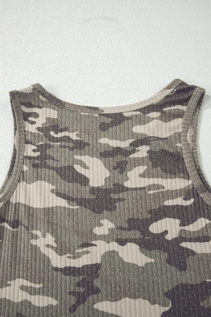 Wrenley Ribbed Knit Tank Top - Hello Beautiful BoutiqueTank TopsThreaded Pear