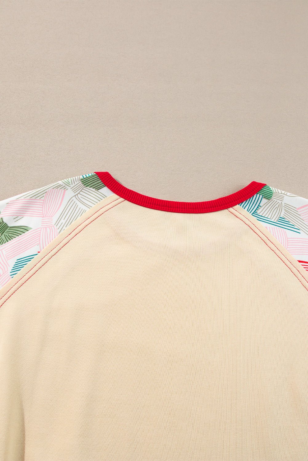 Wynter Sleeve Colorblock Edge Top - Hello Beautiful BoutiqueLong Sleeve TopsThreaded Pear