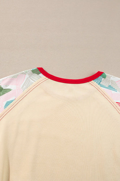 Wynter Sleeve Colorblock Edge Top - Hello Beautiful BoutiqueLong Sleeve TopsThreaded Pear