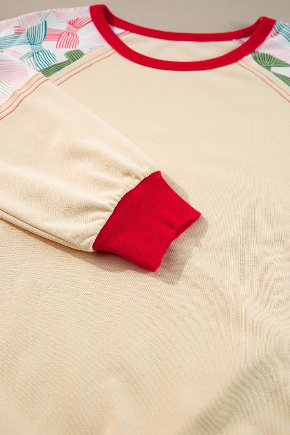 Wynter Sleeve Colorblock Edge Top - Hello Beautiful BoutiqueLong Sleeve TopsThreaded Pear