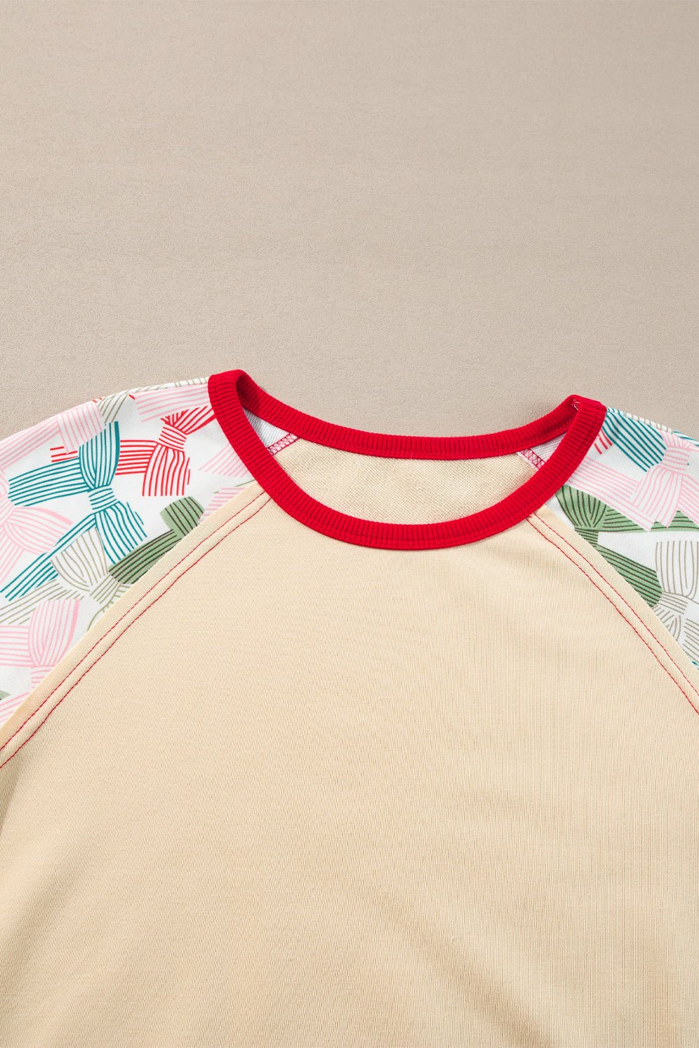 Wynter Sleeve Colorblock Edge Top - Hello Beautiful BoutiqueLong Sleeve TopsThreaded Pear