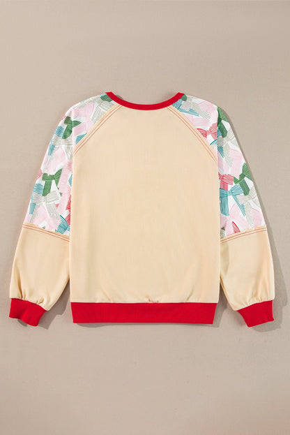 Wynter Sleeve Colorblock Edge Top - Hello Beautiful BoutiqueLong Sleeve TopsThreaded Pear