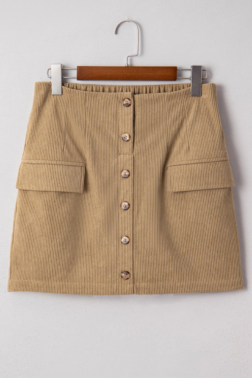 Xiomara Front Faux Mini Skirt - Hello Beautiful BoutiqueSkirts & PetticoatThreaded Pear