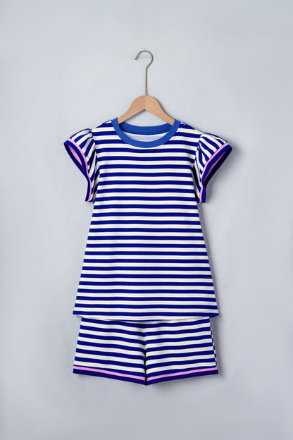 Xiomara Trim Cap Sleeve Top - Hello Beautiful BoutiqueShort SetsThreaded Pear