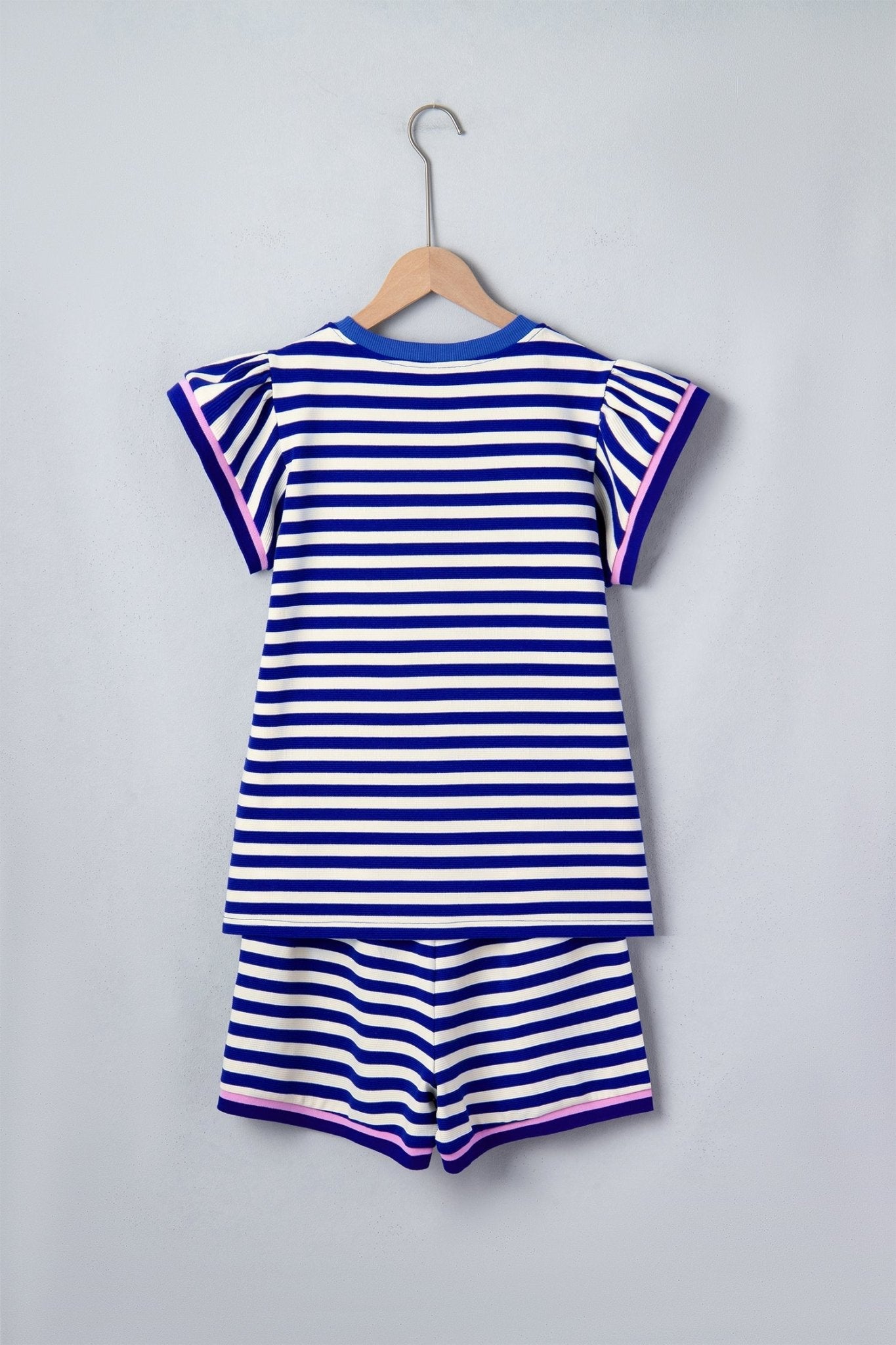 Xiomara Trim Cap Sleeve Top - Hello Beautiful BoutiqueShort SetsThreaded Pear