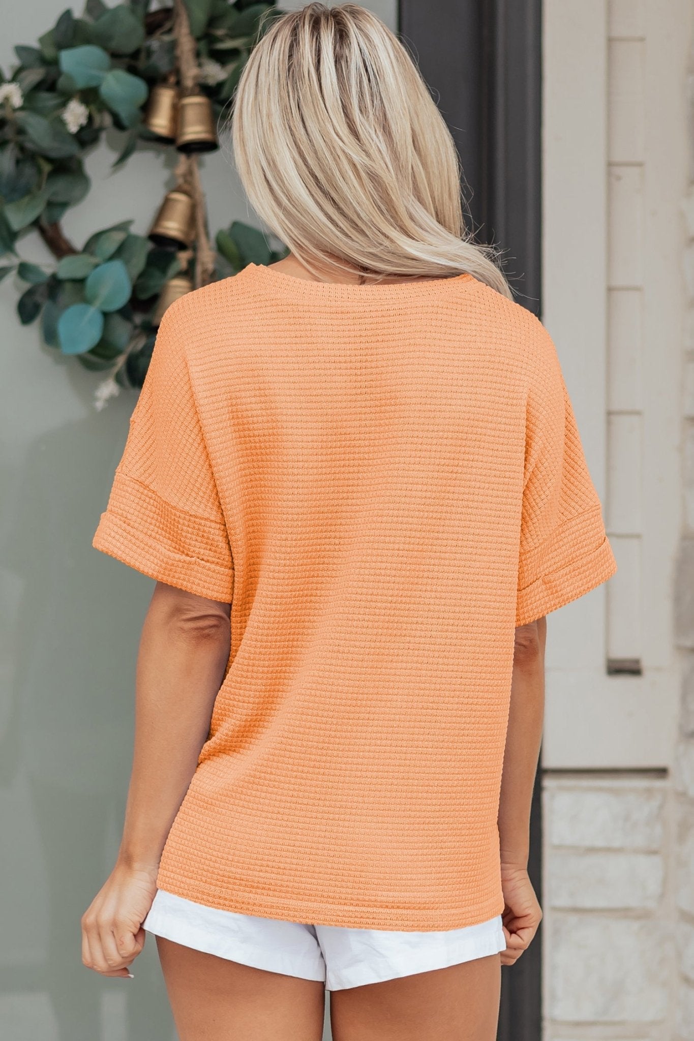 Xyla Short Sleeve Knit Top - Hello Beautiful BoutiqueTops & TeesThreaded Pear