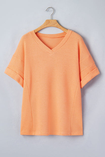 Xyla Short Sleeve Knit Top - Hello Beautiful BoutiqueTops & TeesThreaded Pear