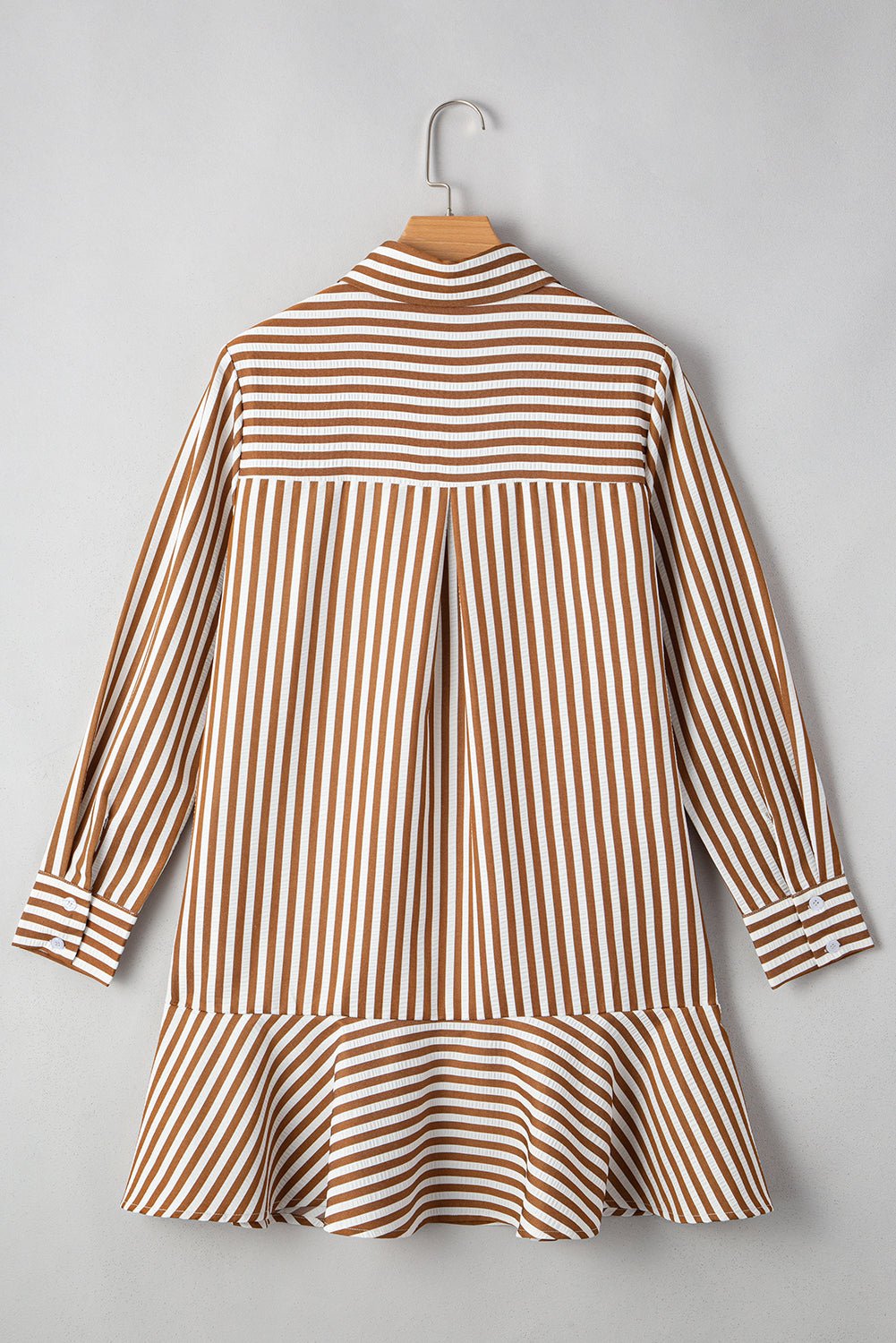 Yamileth Shirt Mini Dress Long Sleeve Top - Hello Beautiful BoutiqueMini DressesThreaded Pear