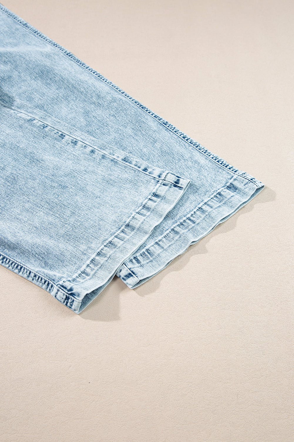 Yamileth Waistband Loose Straight Pants - Hello Beautiful BoutiqueJeansThreaded Pear