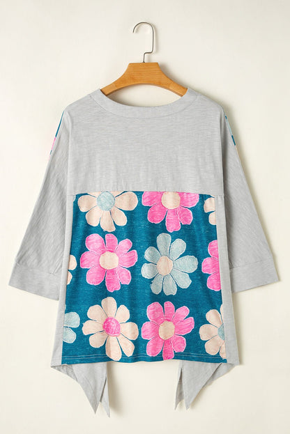Yaretzi Oversized High Low Top - Hello Beautiful BoutiqueLong Sleeve TopsThreaded Pear