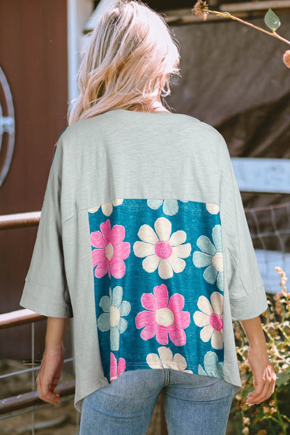 Yaretzi Oversized High Low Top - Hello Beautiful BoutiqueLong Sleeve TopsThreaded Pear