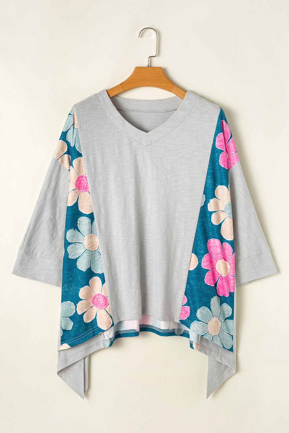 Yaretzi Oversized High Low Top - Hello Beautiful BoutiqueLong Sleeve TopsThreaded Pear