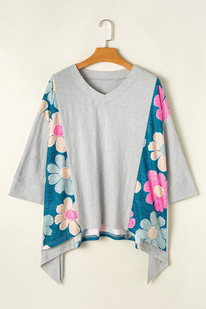 Yaretzi Oversized High Low Top - Hello Beautiful BoutiqueLong Sleeve TopsThreaded Pear