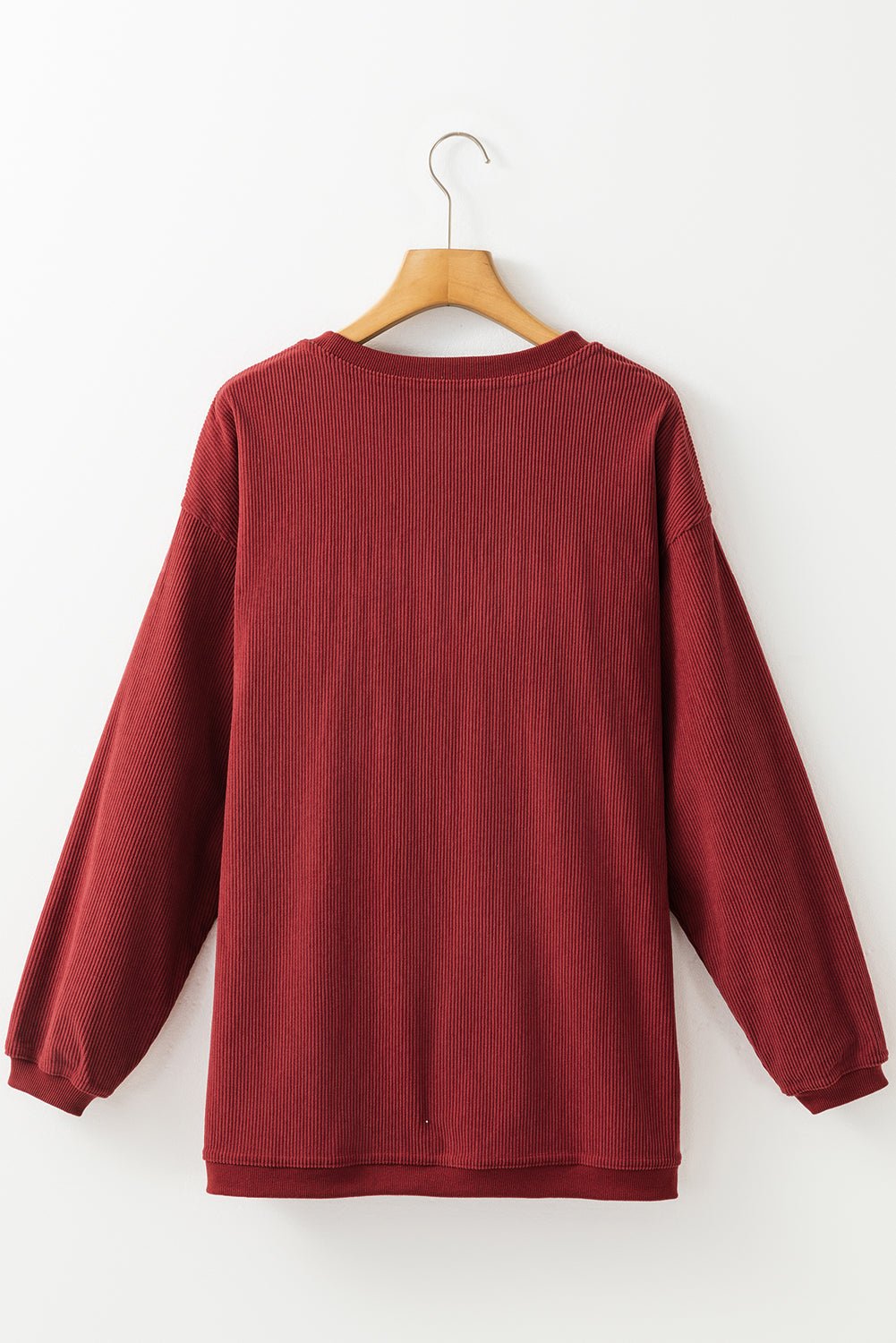 Yazara Graphic Corded Christmas Sweatshirt - Hello Beautiful BoutiqueGraphic SweatshirtsThreaded Pear