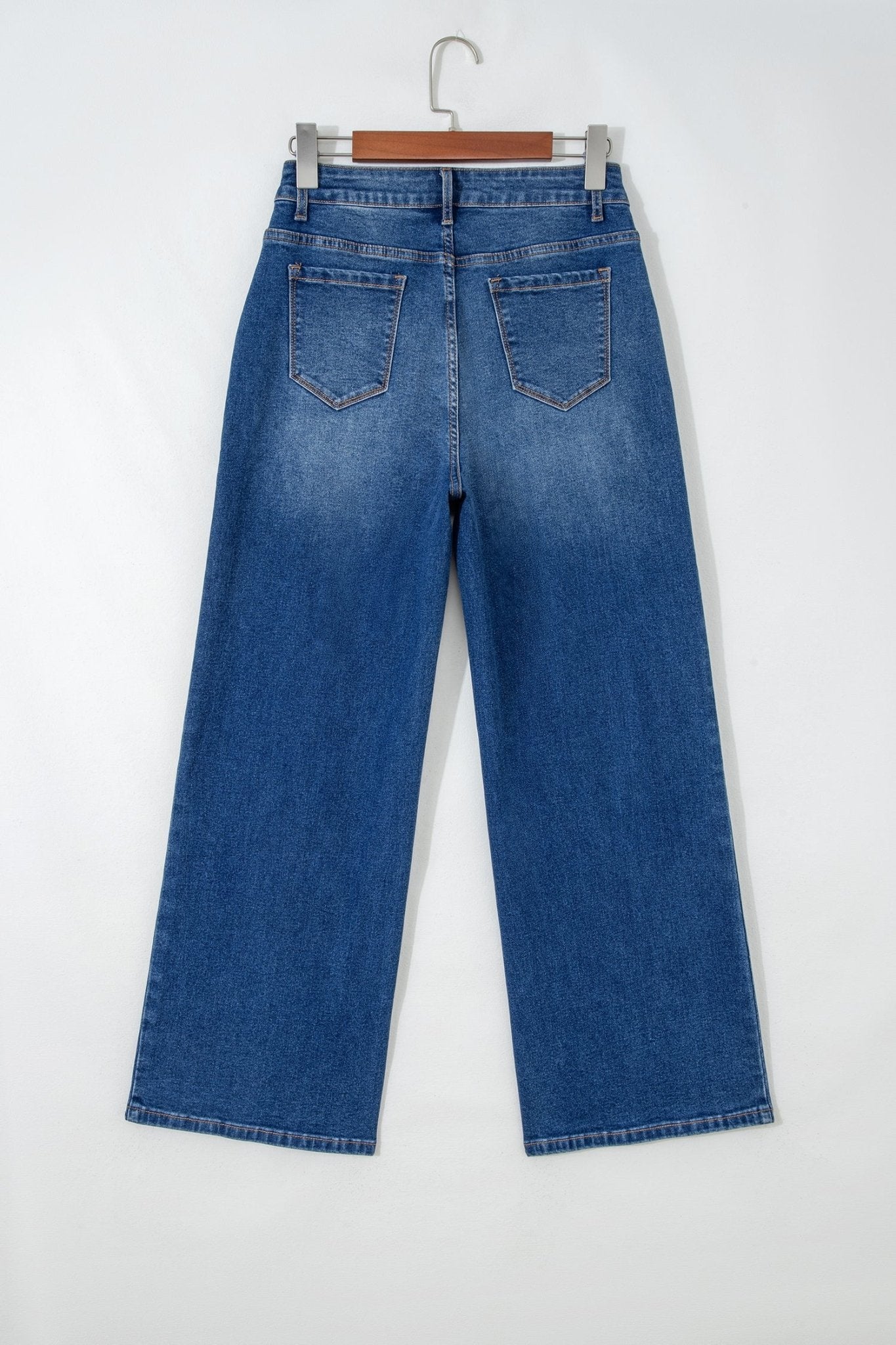 Yusra Seam Detail Shift Jeans - Hello Beautiful BoutiqueJeansThreaded Pear