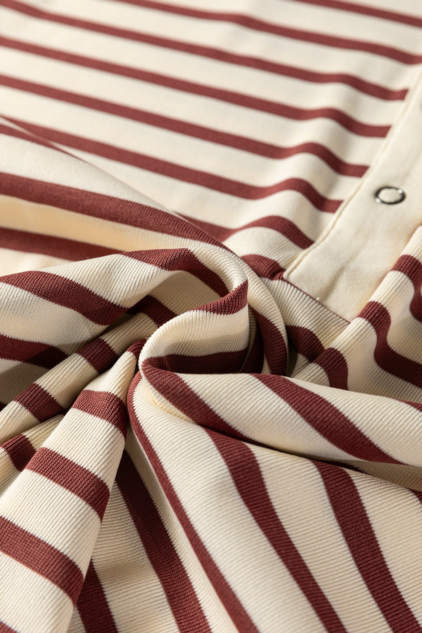 Yusra Stripe Half T Shirt - Hello Beautiful BoutiqueTops & TeesThreaded Pear