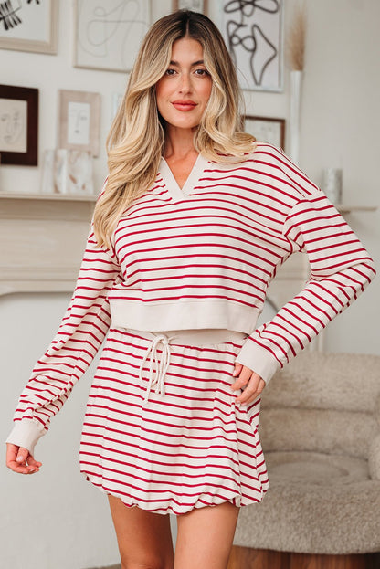 Zahra and Bubble Mini Skirt Set - Hello Beautiful BoutiqueTwo Piece DressesThreaded Pear