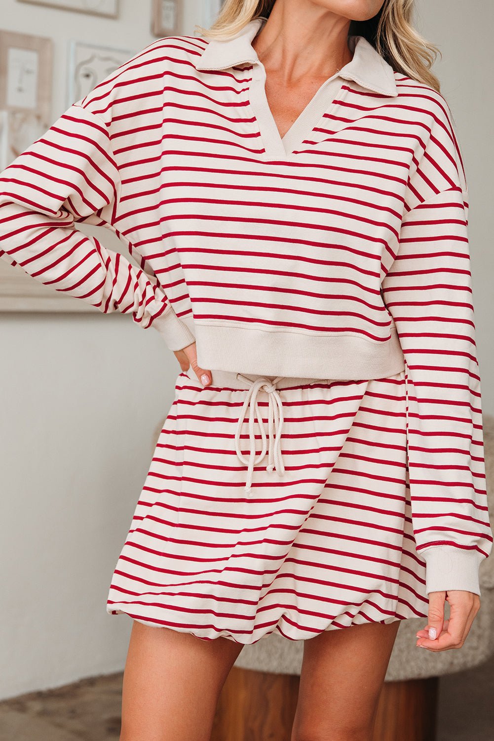 Zahra and Bubble Mini Skirt Set - Hello Beautiful BoutiqueTwo Piece DressesThreaded Pear