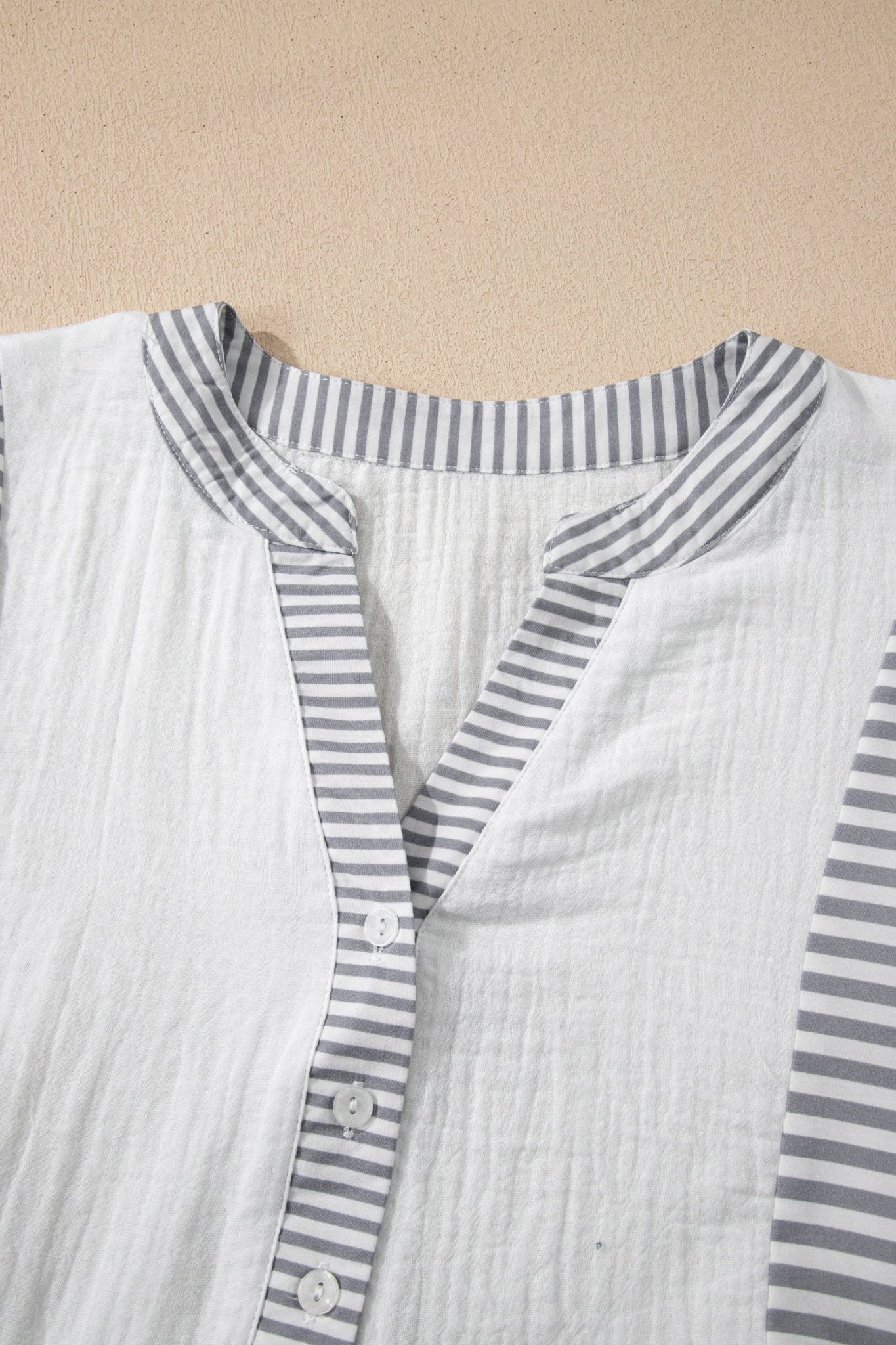 Zahra Bracelet Sleeve Babydoll Blouse - Hello Beautiful BoutiqueBlouses & ShirtsThreaded Pear