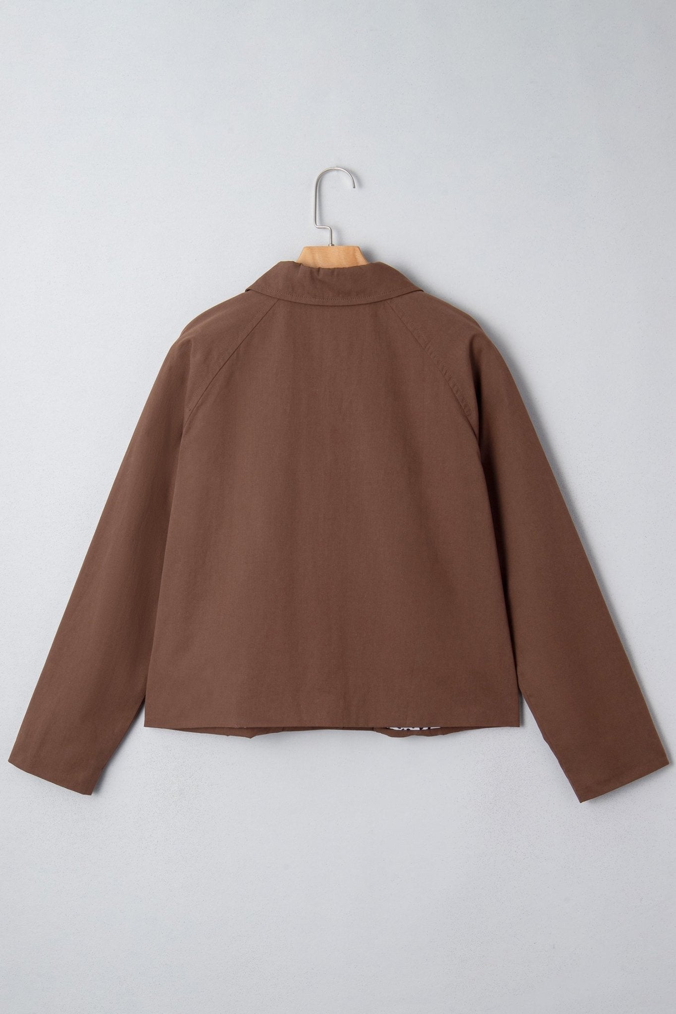 Zaniyah Liner Patchwork Chic Jacket - Hello Beautiful BoutiqueJacketsThreaded Pear