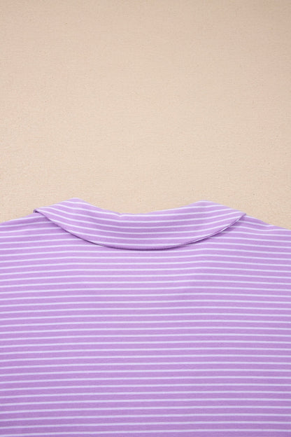Zara Dolman Sleeve Polo Shirt Set - Hello Beautiful BoutiqueShort SetsThreaded Pear