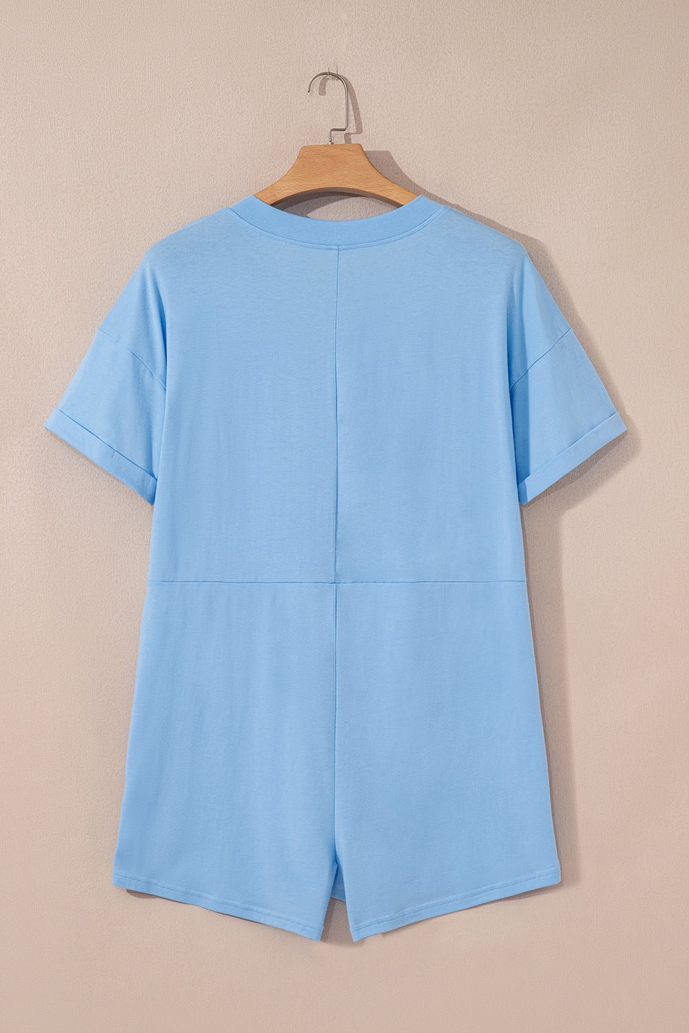 Zara Half Sleeve Knit Romper - Hello Beautiful BoutiqueJumpsuits & RompersThreaded Pear