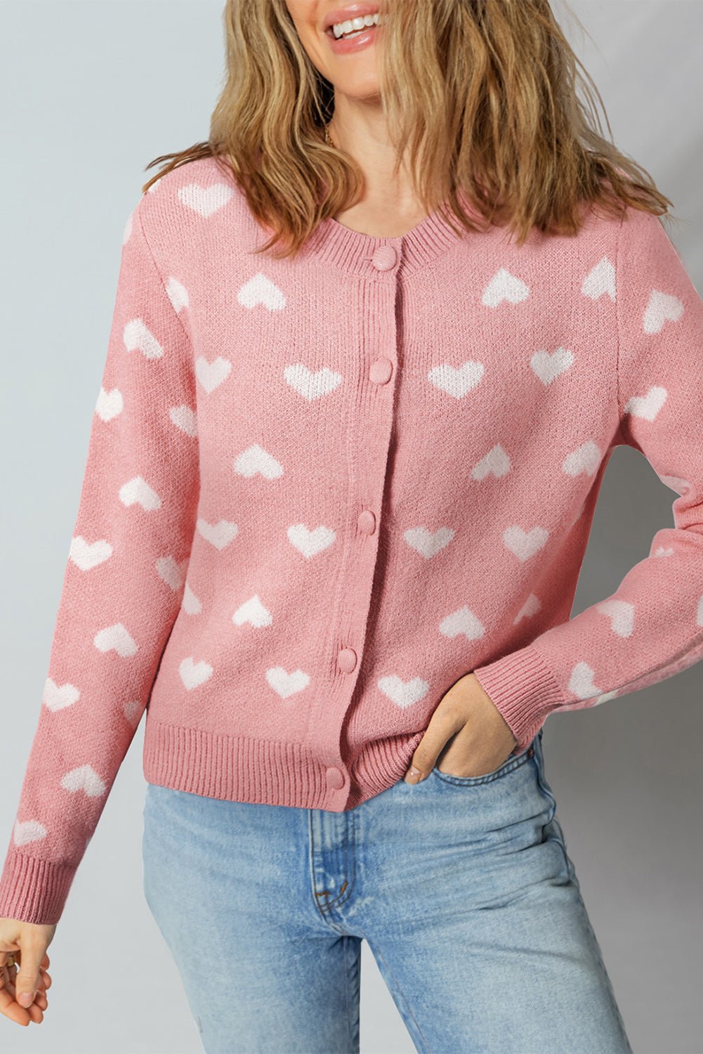 Zara Pattern Front Cardigan Sweater - Hello Beautiful BoutiqueCardigansThreaded Pear
