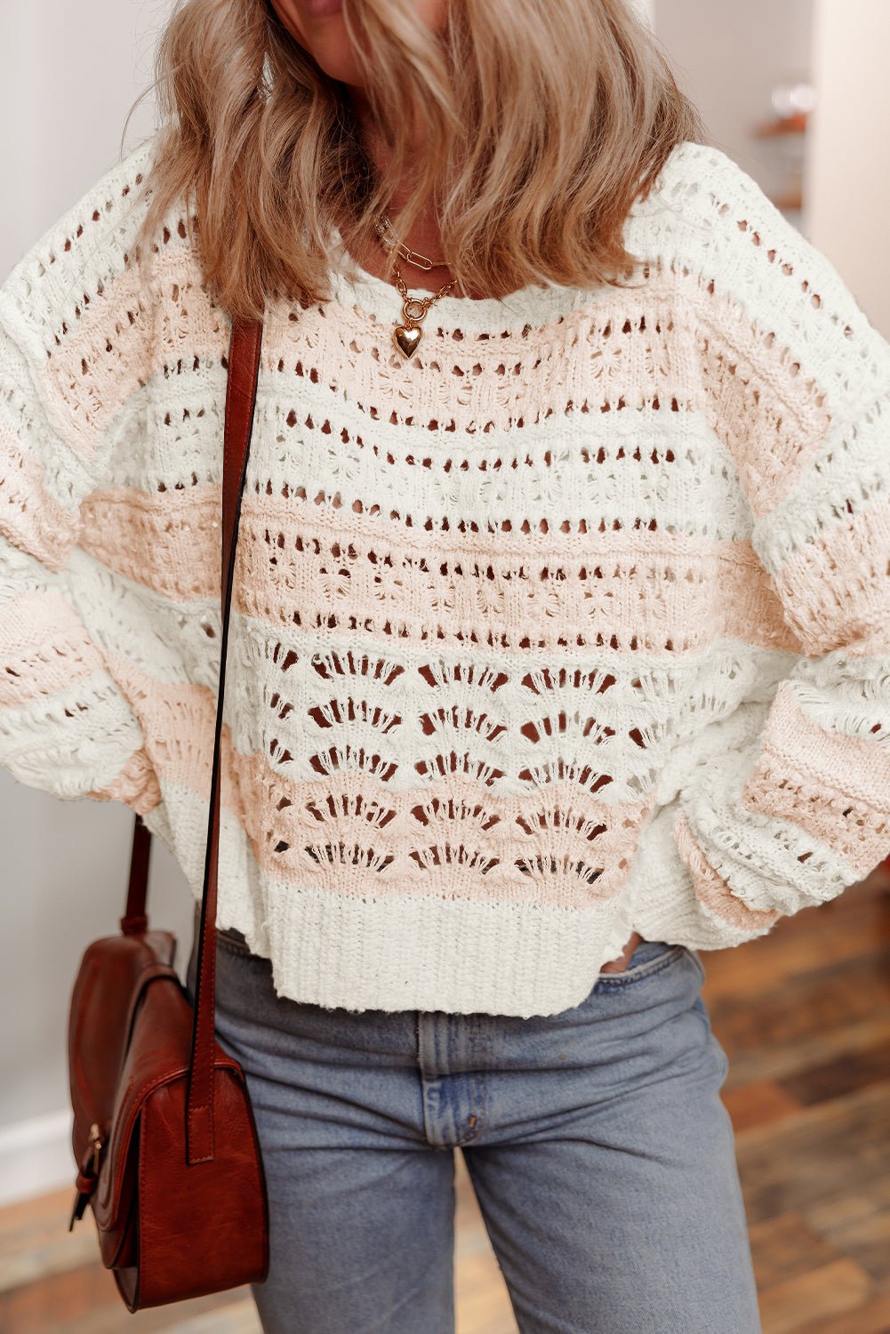 Zararita Drop Shoulder Casual Sweater - Hello Beautiful BoutiqueSweatersThreaded Pear