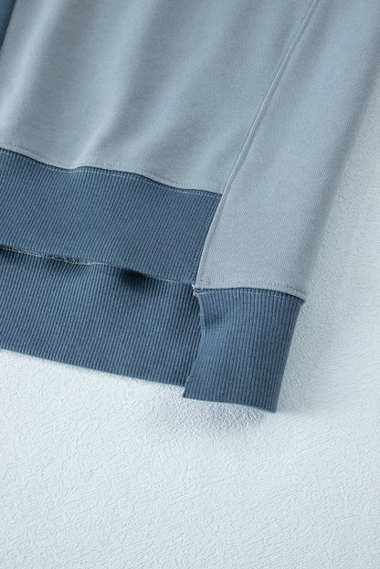 Zaria High Low Oversize Sweatshirt - Hello Beautiful BoutiqueSweatshirts & HoodiesThreaded Pear