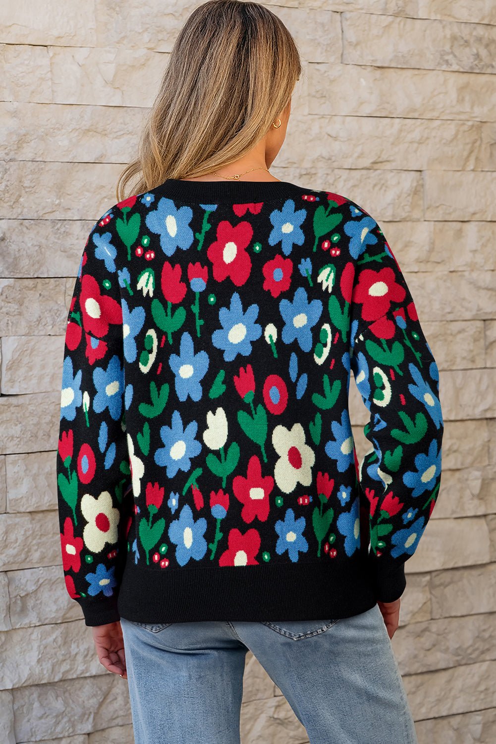 Zariah Print Short Cardigan Sweater - Hello Beautiful BoutiqueCardigansThreaded Pear