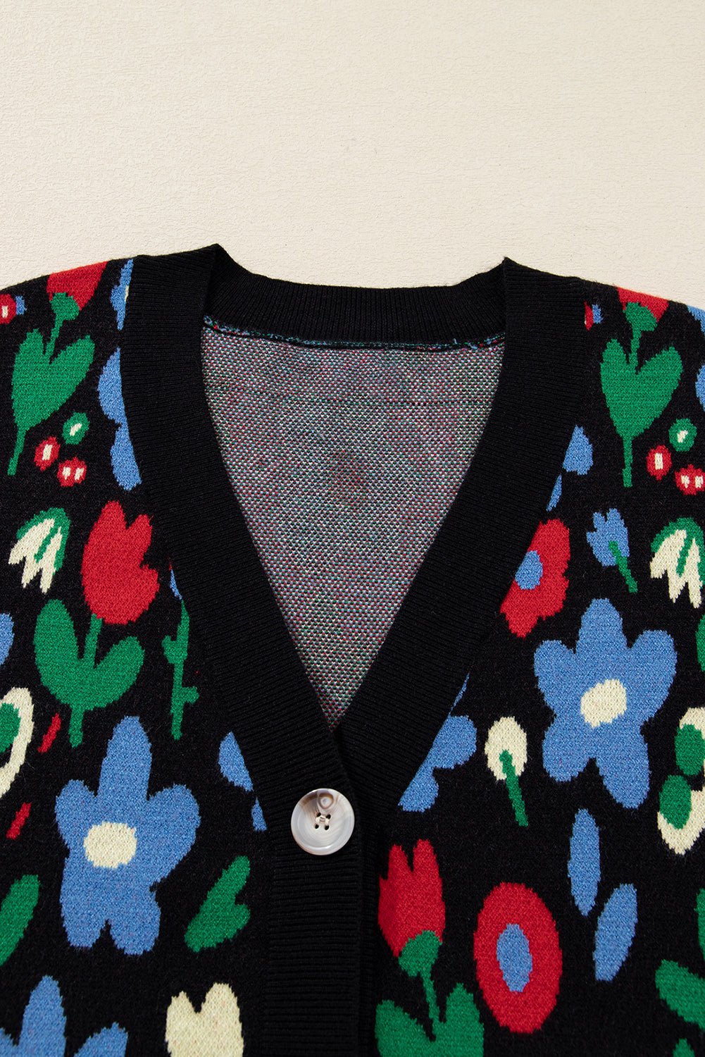 Zariah Print Short Cardigan Sweater - Hello Beautiful BoutiqueCardigansThreaded Pear
