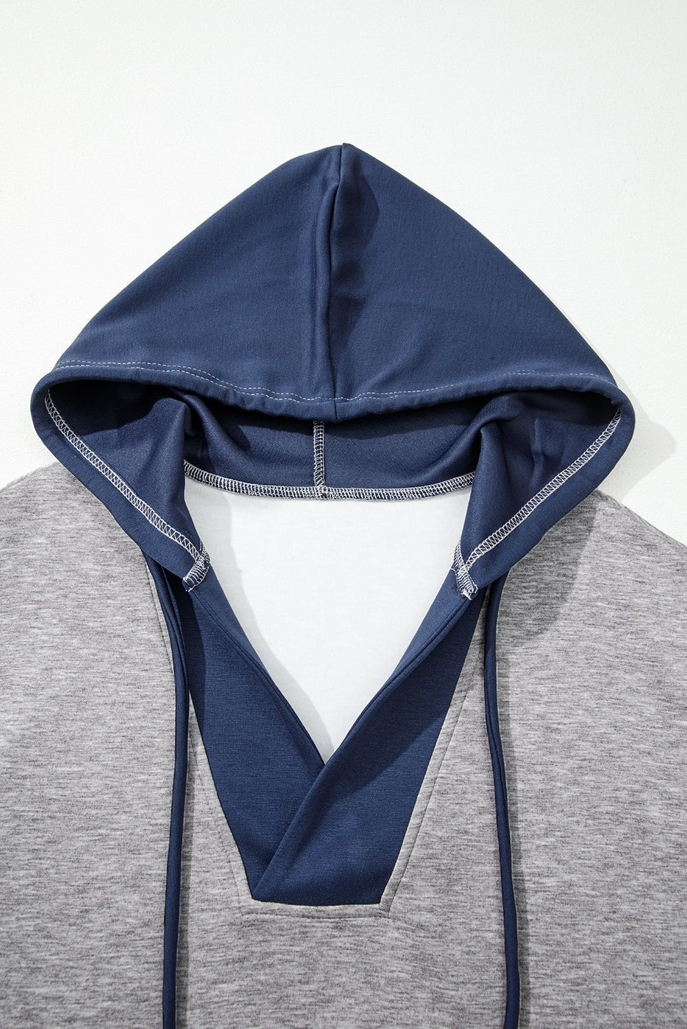 Zariyah Block Patchwork Drawstring Hoodie - Hello Beautiful BoutiqueSweatshirts & HoodiesThreaded Pear