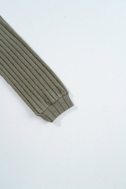 Zelda Rib Textured Knit Top - Hello Beautiful BoutiqueLong Sleeve TopsThreaded Pear
