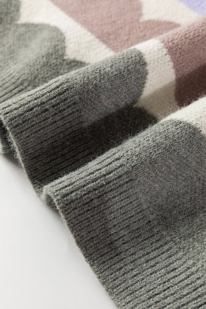 Zelda Sleeve Drop Shoulder Sweater - Hello Beautiful BoutiqueSweatersThreaded Pear