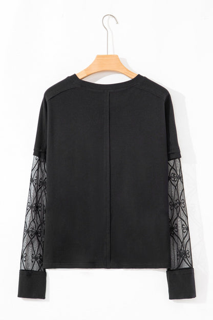 Zendaya Long Sleeve Tee Long Sleeve Top - Hello Beautiful BoutiqueLong Sleeve TopsThreaded Pear