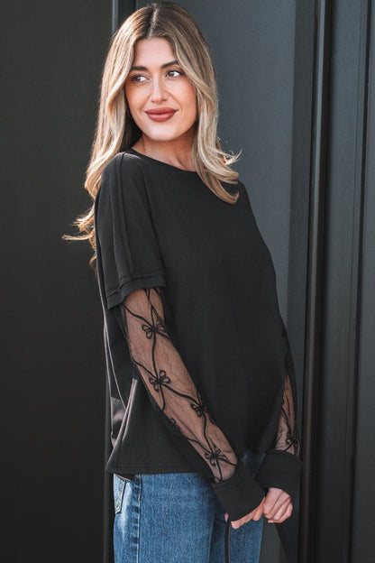 Zendaya Long Sleeve Tee Long Sleeve Top - Hello Beautiful BoutiqueLong Sleeve TopsThreaded Pear