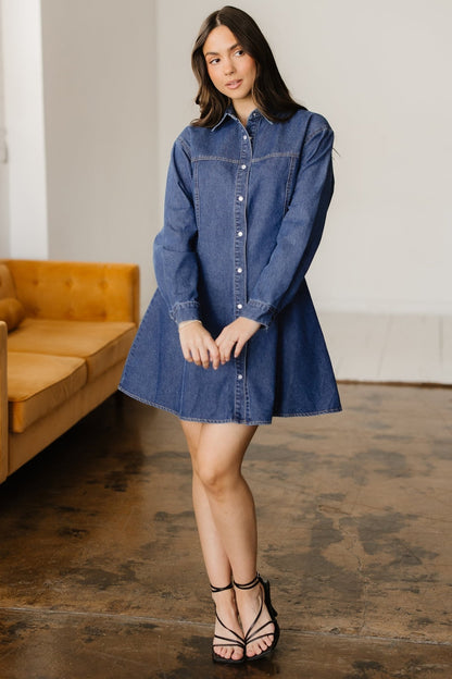 Zoe Flared Mini Dress - Hello Beautiful BoutiqueMini DressesThreaded Pear
