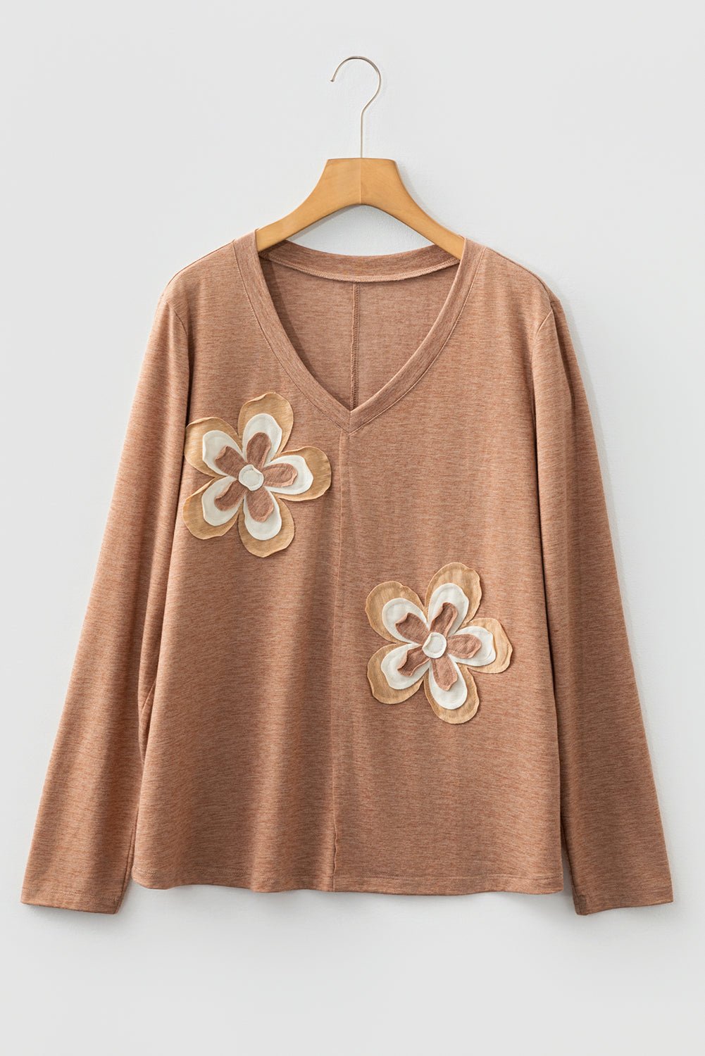 Zoe Sleeve T Shirt Long Sleeve Top - Hello Beautiful BoutiqueLong Sleeve TopsThreaded Pear