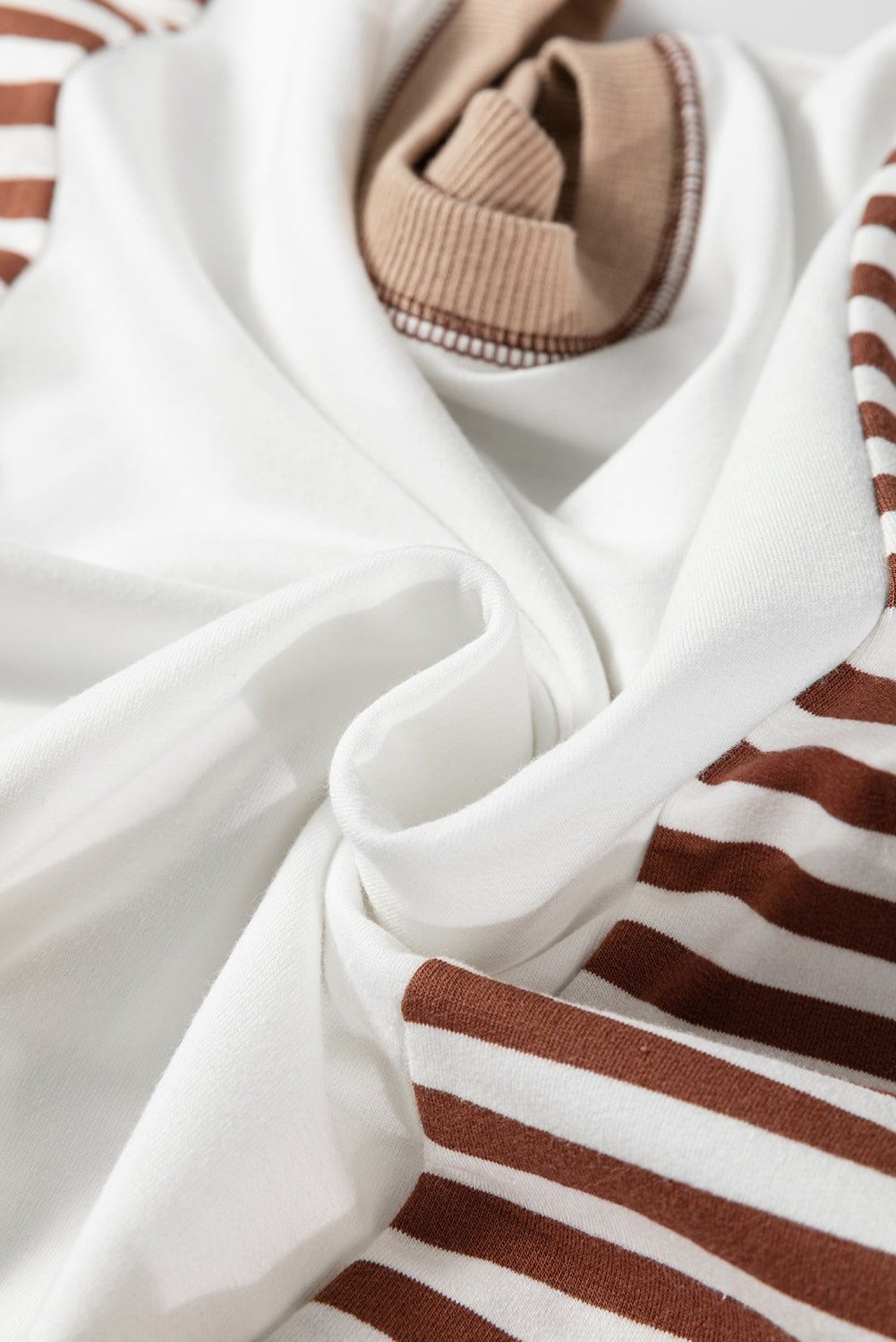 Zyla Contrast Stitching Oversize Sweatshirt - Hello Beautiful BoutiqueSweatshirts & HoodiesThreaded Pear