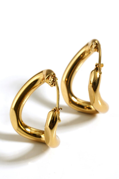 Zyla Spiral Stainless Steel Earrings - Hello Beautiful BoutiqueJewelryThreaded Pear
